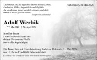 eine Anzeige