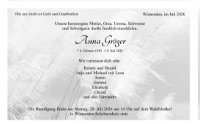 eine Anzeige