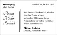 eine Anzeige