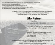 eine Anzeige