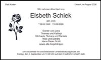 eine Anzeige