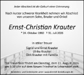 eine Anzeige