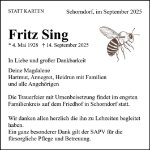 eine Anzeige