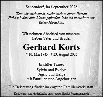 Profilbild von Gerhard Korts