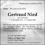 eine Anzeige