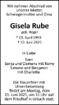 eine Anzeige