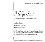 eine Anzeige