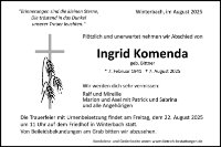 eine Anzeige