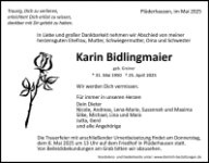 eine Anzeige