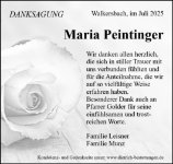 eine Anzeige