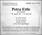 eine Anzeige